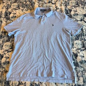 Polo Ralph Lauren Light Blue Classic Fit Short Sleeve Polo Shirt Men’s Size L